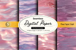 Seamless digital paper - marble texture pack Product Image 1