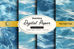 Seamless digital paper mockup pack Product Image 1
