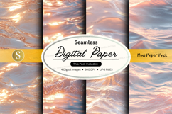 Seamless digital paper mockup pack Product Image 1