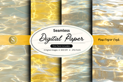 Seamless digital paper pack - water ripple pattern Product Image 1