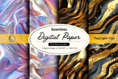 Seamless digital paper mockup pack Product Image 1