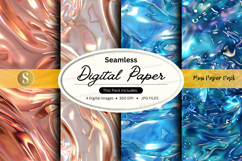 Seamless digital paper mockup pack Product Image 1