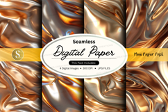 Seamless digital paper mockup pack Product Image 1