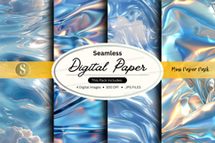 Seamless digital paper mockup pack Product Image 1
