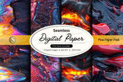 Seamless digital paper mockup pack Product Image 1