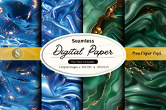 Seamless digital paper mockup pack Product Image 1