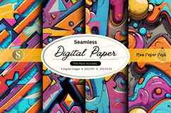 Seamless digital paper mockup Product Image 1