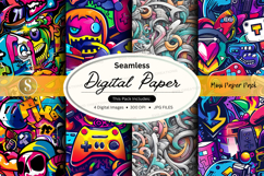 Seamless digital paper mockup Product Image 1