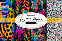 Seamless digital paper pattern pack Product Image 1
