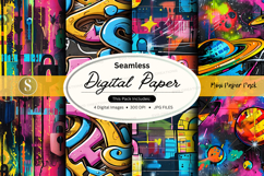 Seamless digital paper mockup Product Image 1