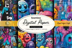 Seamless digital paper mockup Product Image 1