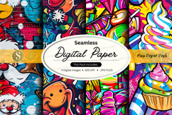 Seamless digital paper mini paper pack Product Image 1