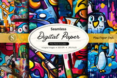 Seamless digital paper mockup Product Image 1