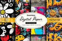 Seamless digital paper mockup pack Product Image 1