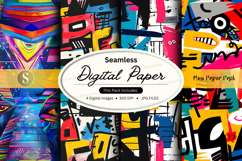 Seamless digital paper mockup Product Image 1