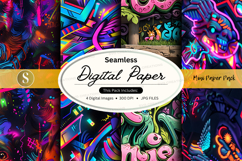 Seamless digital paper mockup pack Product Image 1