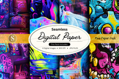 Seamless digital paper mockup Product Image 1