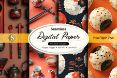 Seamless digital paper mockup pack Product Image 1