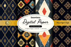 Seamless digital paper mockup pack Product Image 1