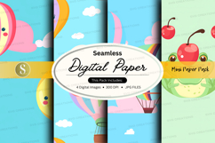 Seamless digital paper - mushroom pack Product Image 1