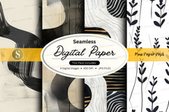 Seamless digital paper mini paper pack Product Image 1