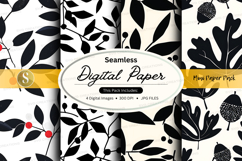 Seamless digital paper - floral pattern pack Product Image 1