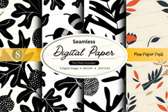 Seamless digital paper mockup pack Product Image 1
