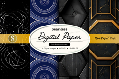 Seamless digital paper mini paper pack Product Image 1