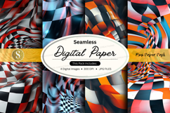 Seamless digital paper - marble pattern pack Product Image 1