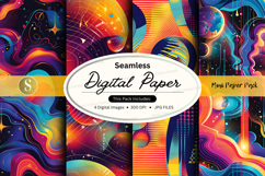 Seamless digital paper mockup Product Image 1