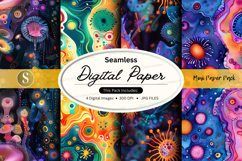 Seamless digital paper mockup pack Product Image 1