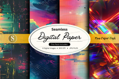 Seamless digital paper mockup pack Product Image 1