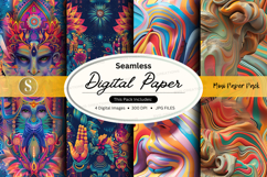 Seamless digital paper mockup pack Product Image 1