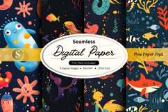 Seamless digital paper mockup Product Image 1