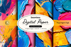 Seamless digital paper mockup Product Image 1