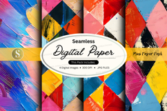 Seamless digital paper mockup Product Image 1