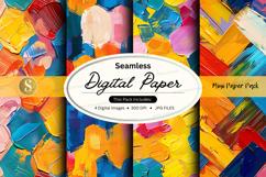 Seamless digital paper mockup Product Image 1