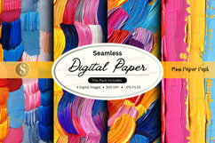 Seamless digital paper mockup Product Image 1
