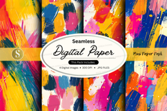 Seamless digital paper mockup Product Image 1