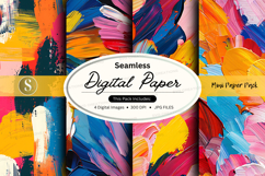 Seamless digital paper mockup Product Image 1