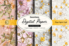 Seamless digital paper mockup pack Product Image 1