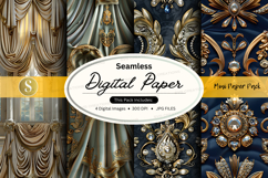 Seamless luxury digital paper pack Product Image 1