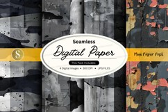 Seamless digital paper mockup pack Product Image 1