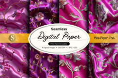 Seamless digital paper - floral pattern pack Product Image 1
