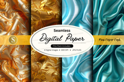 Seamless digital paper mockup pack Product Image 1