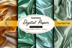Seamless digital paper pack - satin textures Product Image 1