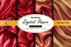 Seamless digital paper pack - satin textures Product Image 1