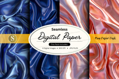 Seamless digital paper pack - metallic textures Product Image 1