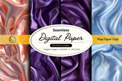 Seamless digital paper pack - smooth textures Product Image 1