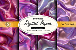 Seamless digital paper pack - satin textures Product Image 1